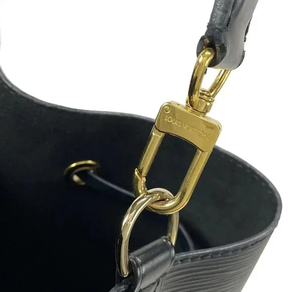 LOUIS VUITTON Noir Love Lock SR0169 Handbag Epi leather - Picture 5 of 15